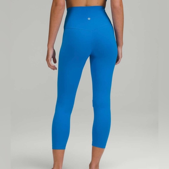 lululemon athletica Pants - Lululemon Athletica Align High-Rise 25” Poolside Blue Leggings W5DRJS SIZE 16